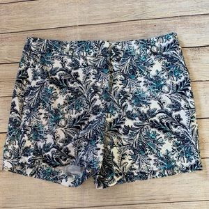 Floral print shorts